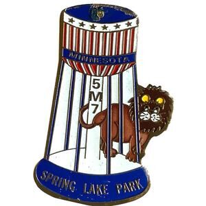 Vintage Lions Club International, Large Water Tower, 5M7 Spring Lake Park, MN